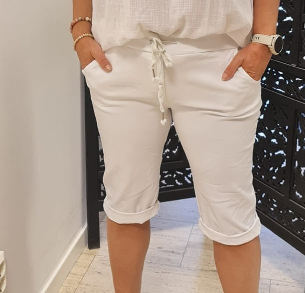 Pantalón Corto Milagro Blanco