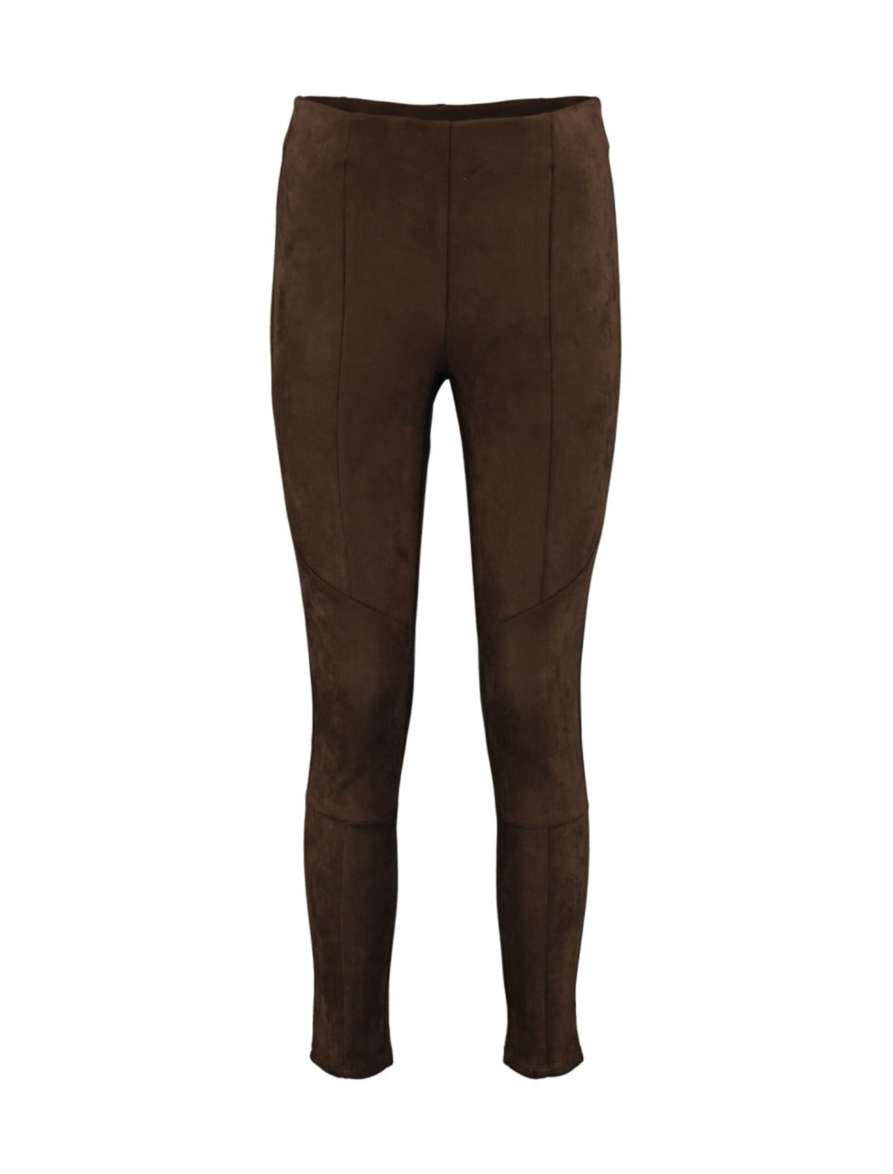 Mocka-look Leggings/byxa Brown