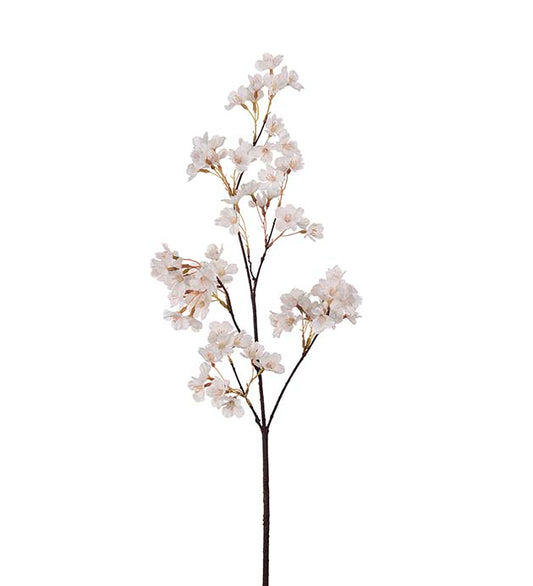 Konst Körsbärsblom 90 cm Vit