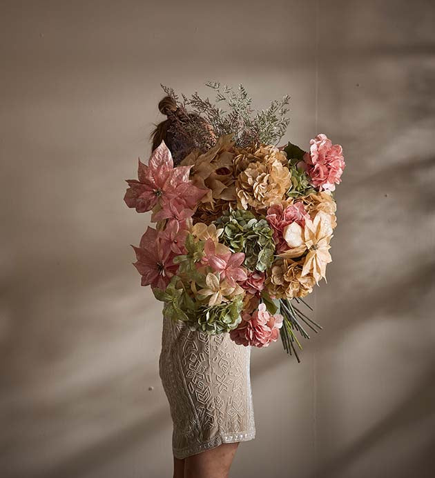 Julstjärna Rosa Shimmer 70 cm