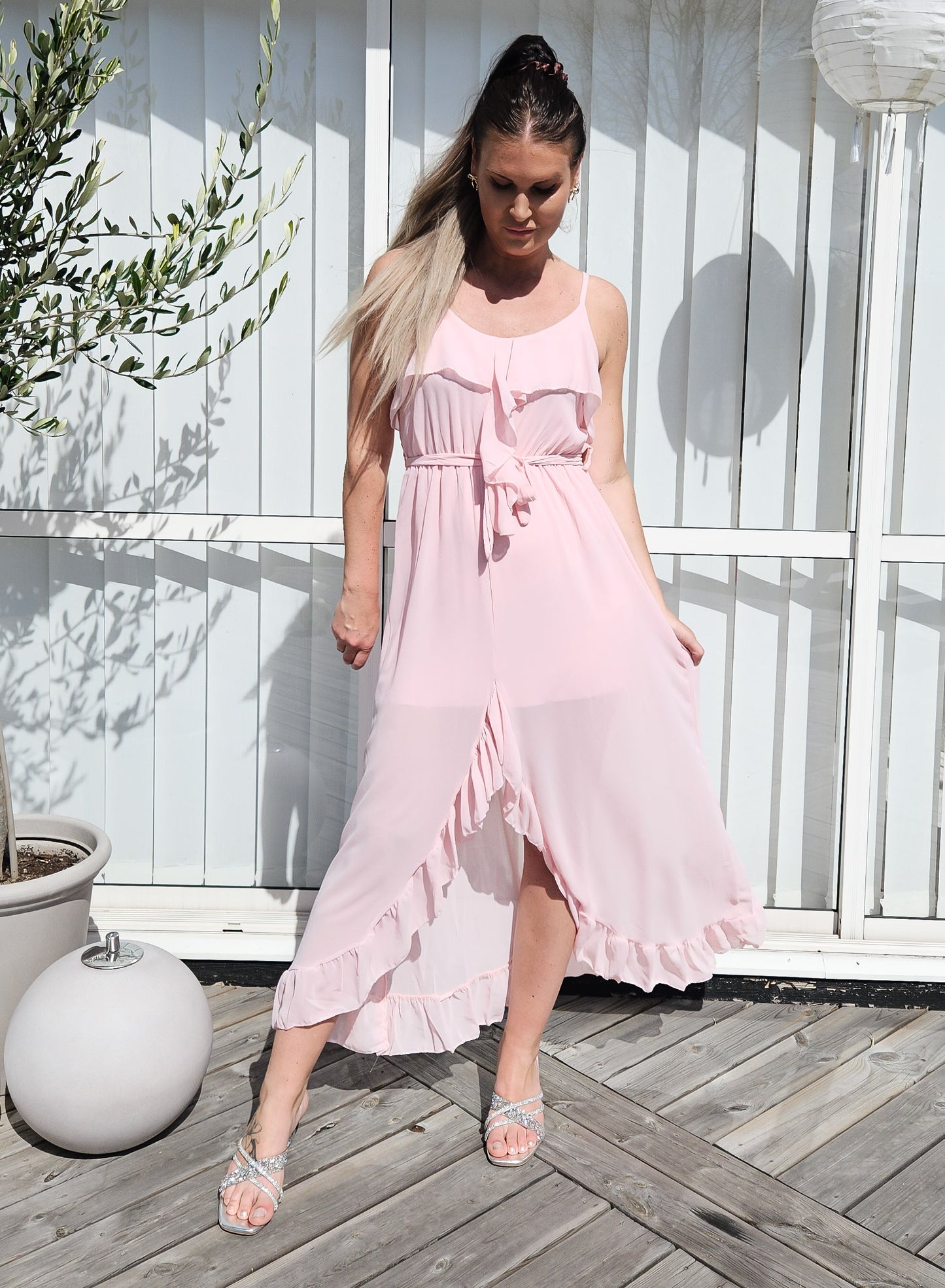 Maxi Dress Enya Rosa