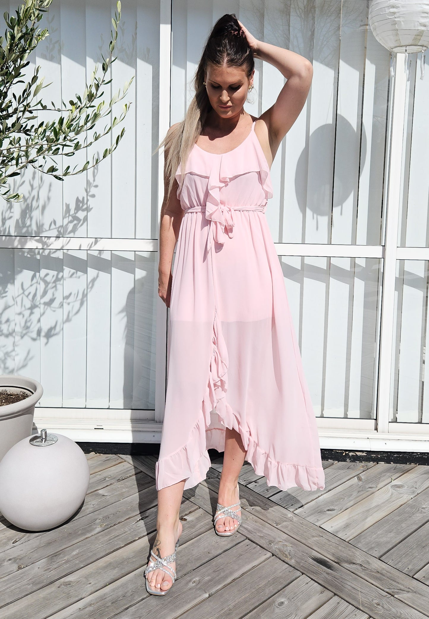 Maxi Dress Enya Rosa