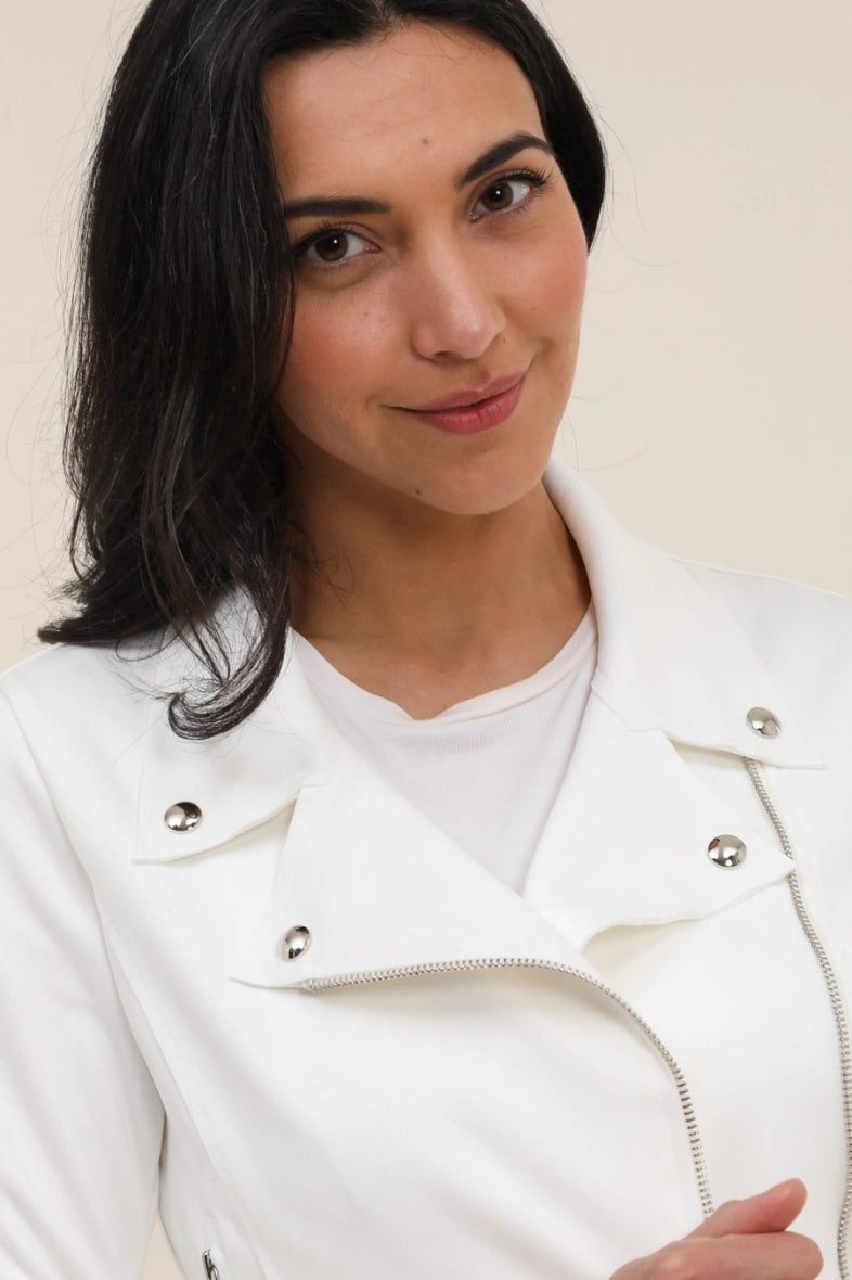 Perfecto mocka JACKET VIT
