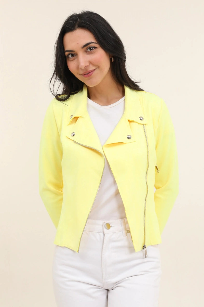 Perfecto mocka JACKET GUL