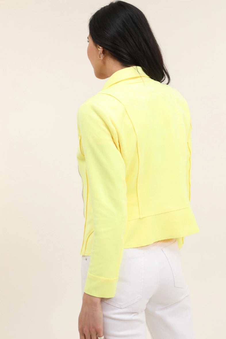 Perfecto mocka JACKET GUL