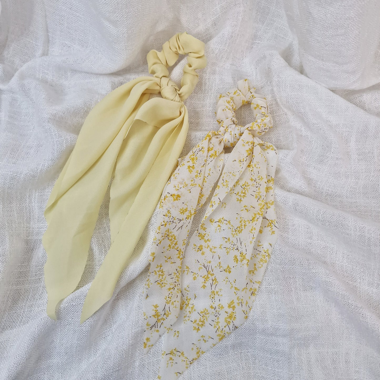 Scrunchie 2-pack Gul