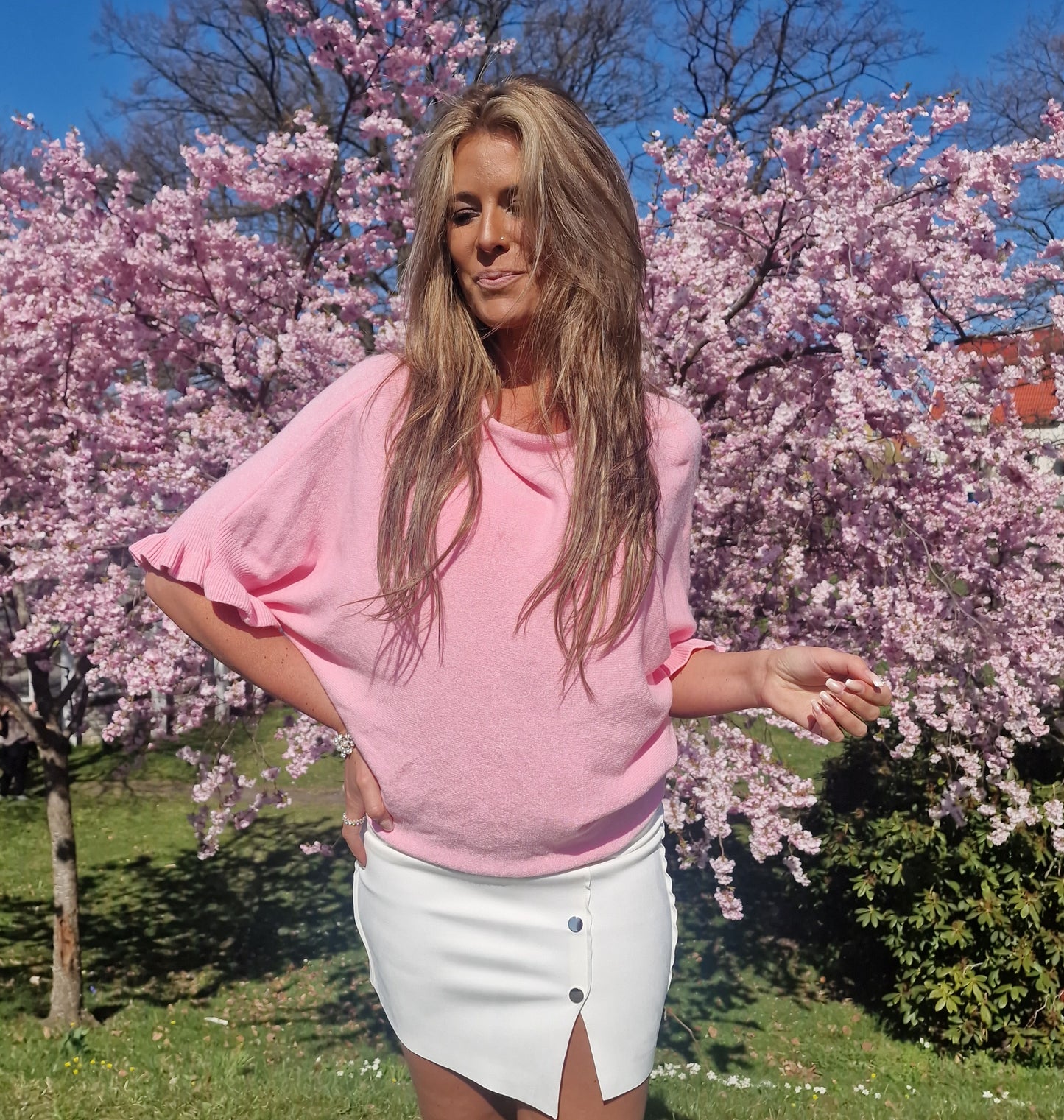 Tröja Sinna Rosa