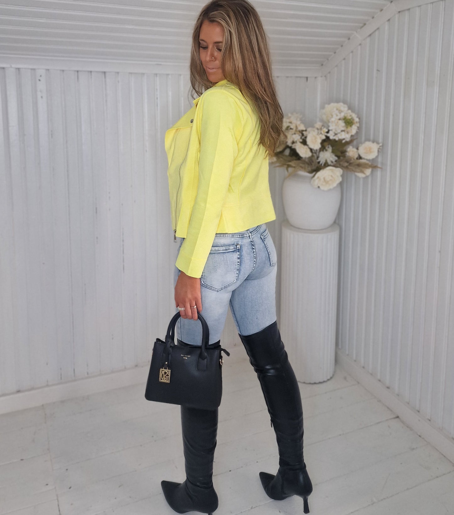 Perfecto mocka JACKET GUL