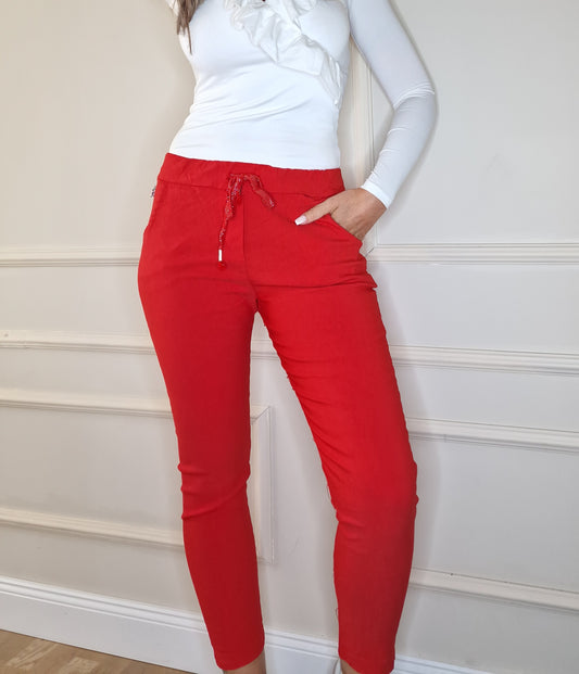 Mirakelbyxa Röd