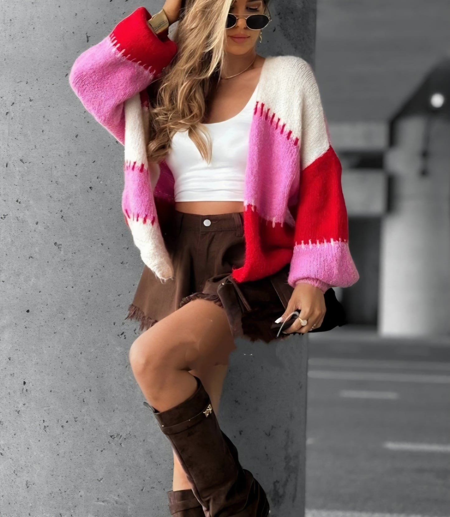 Ultramjuk Cardigan Röd