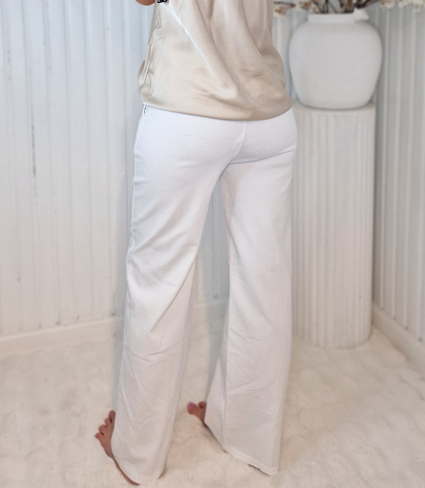 Miracle pants plain Black