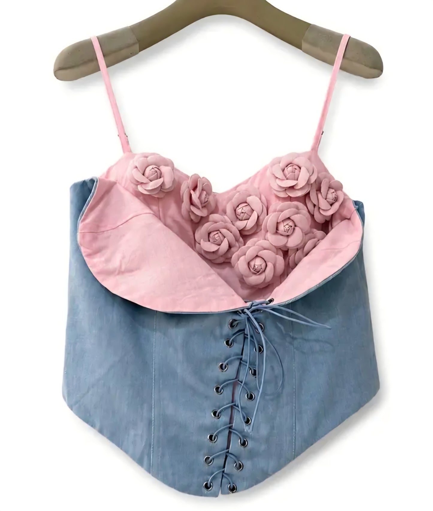 Rosettkorsett Rosa