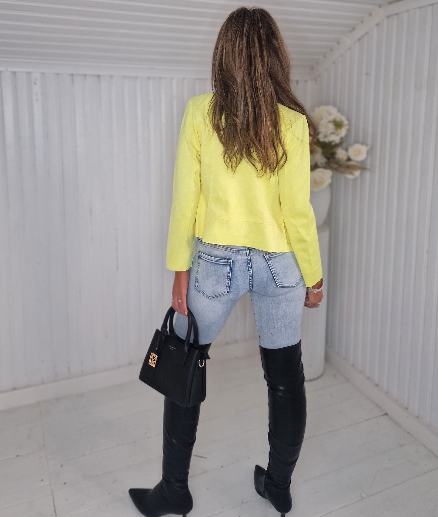 Perfecto mocka JACKET GUL