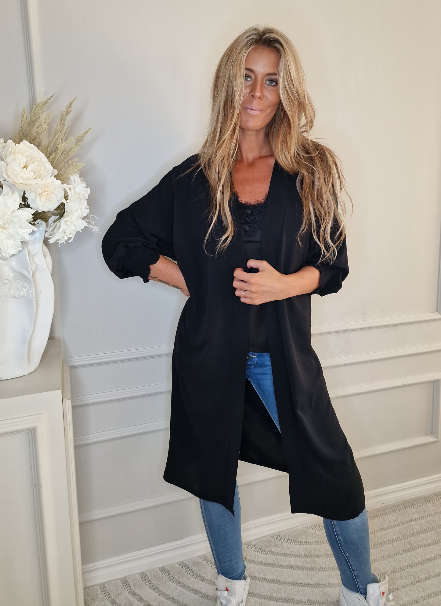 Kimono Julia Svart