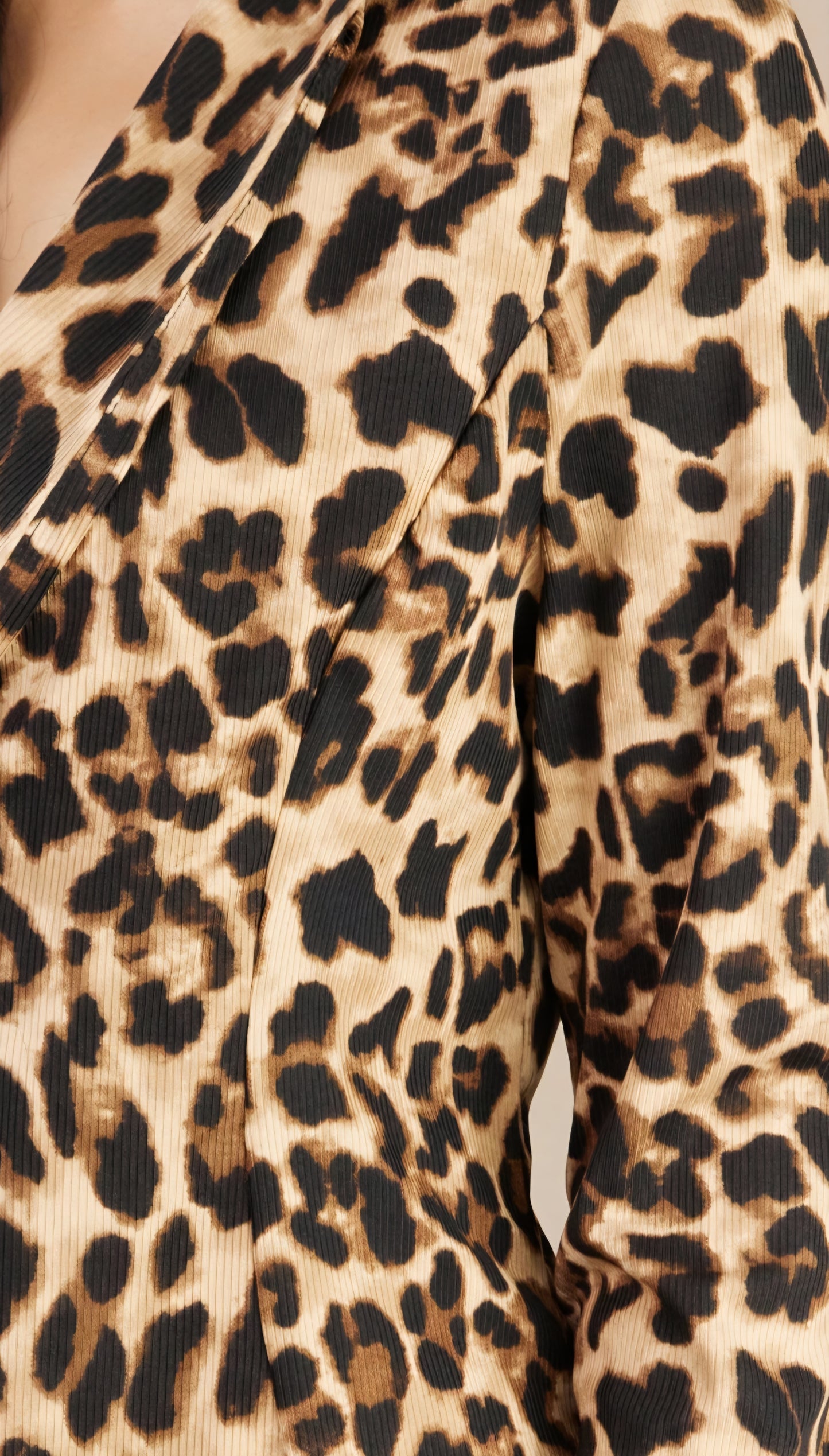 Leopardmönstrad kavaj