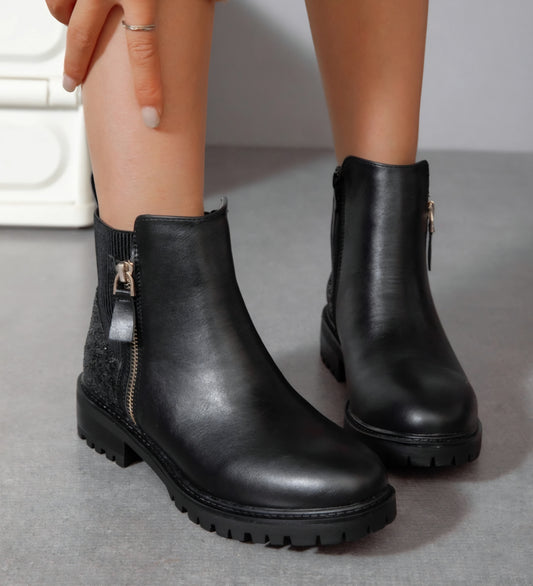 Ankelboots Milano Svart