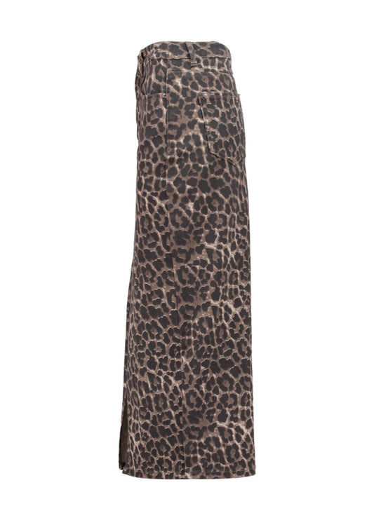 Jeanskjol leopard Palina