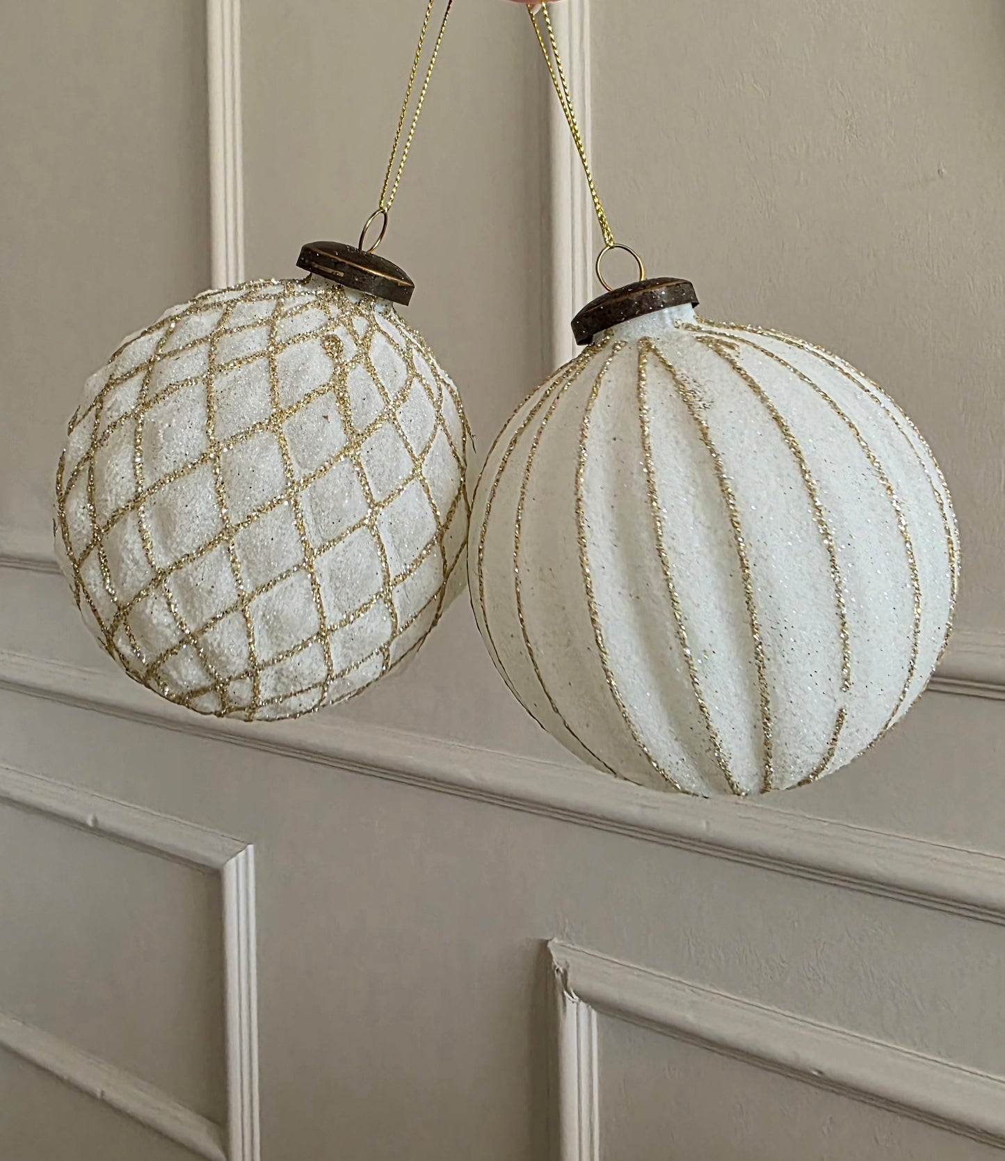 Julkula Snö Vit Mix
Ø10 cm 2-pack