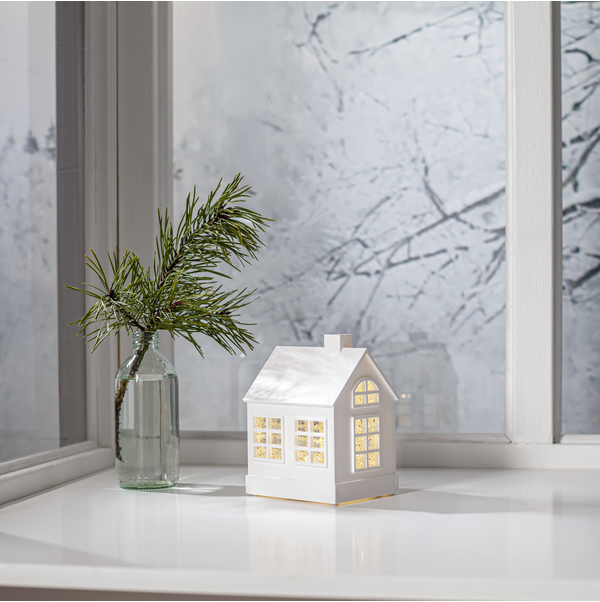 Inomhusdekoration belysning Vinter 16 cm