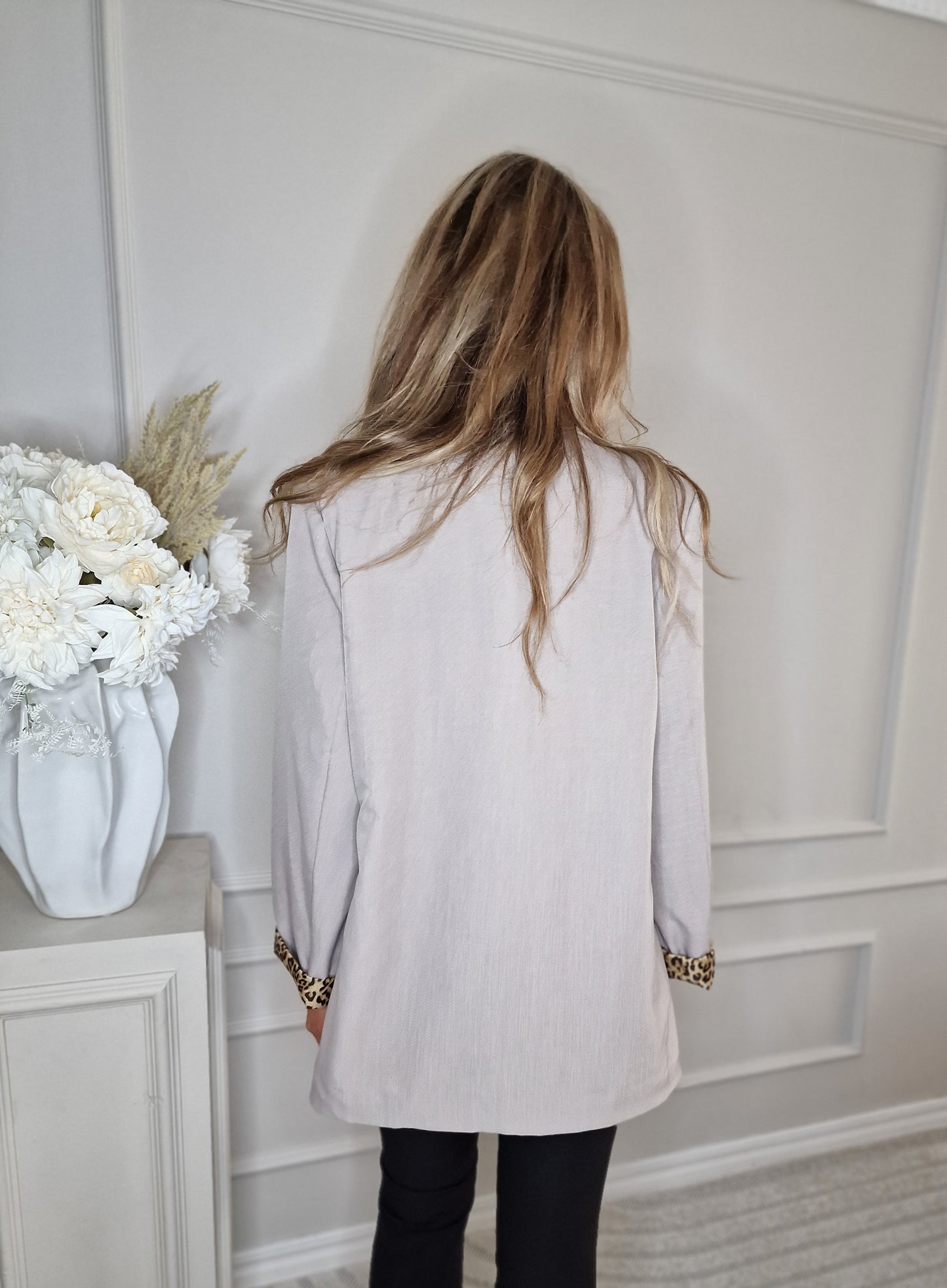 Blazer leopard Taupe
