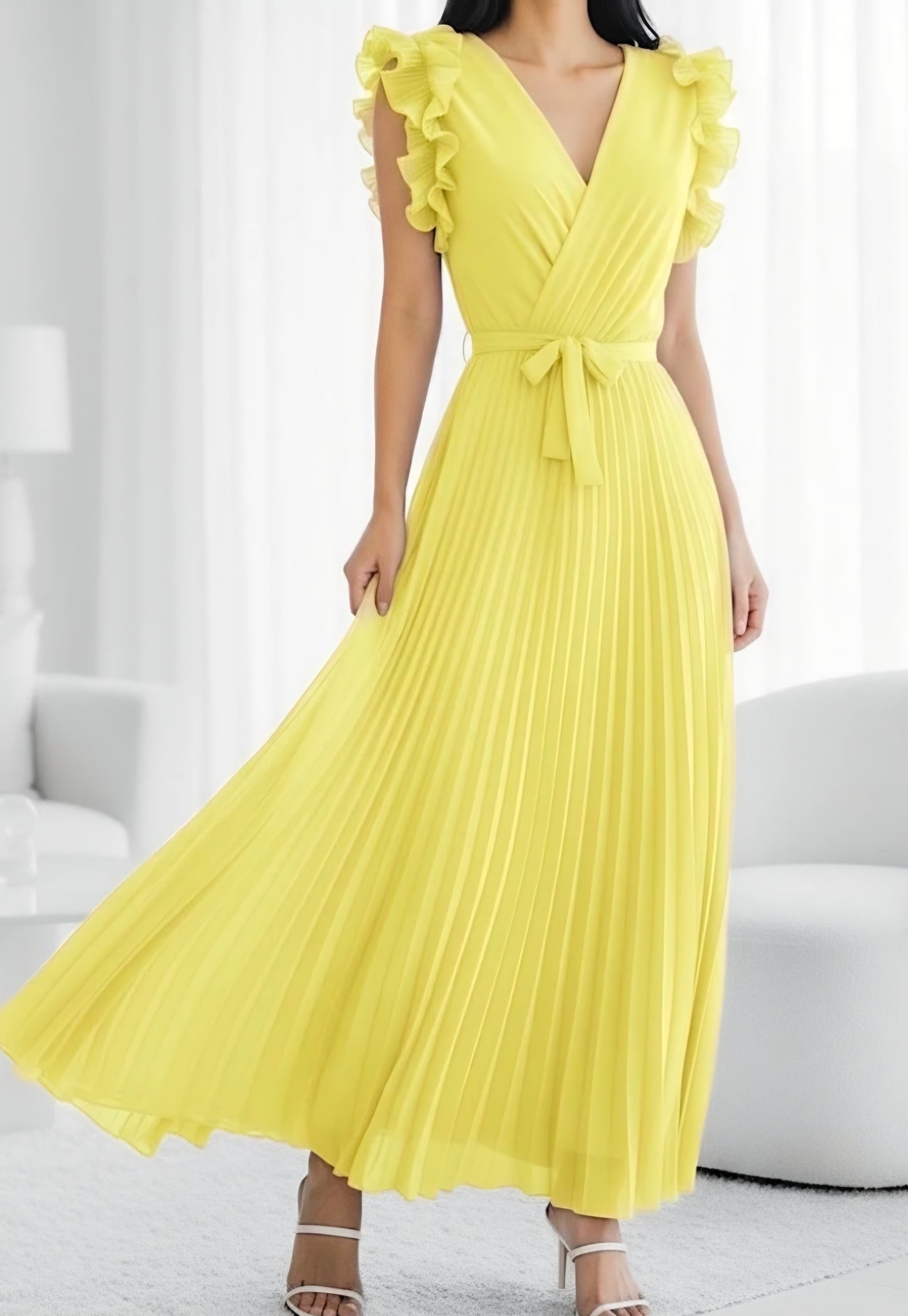 Klänning Melina Gul