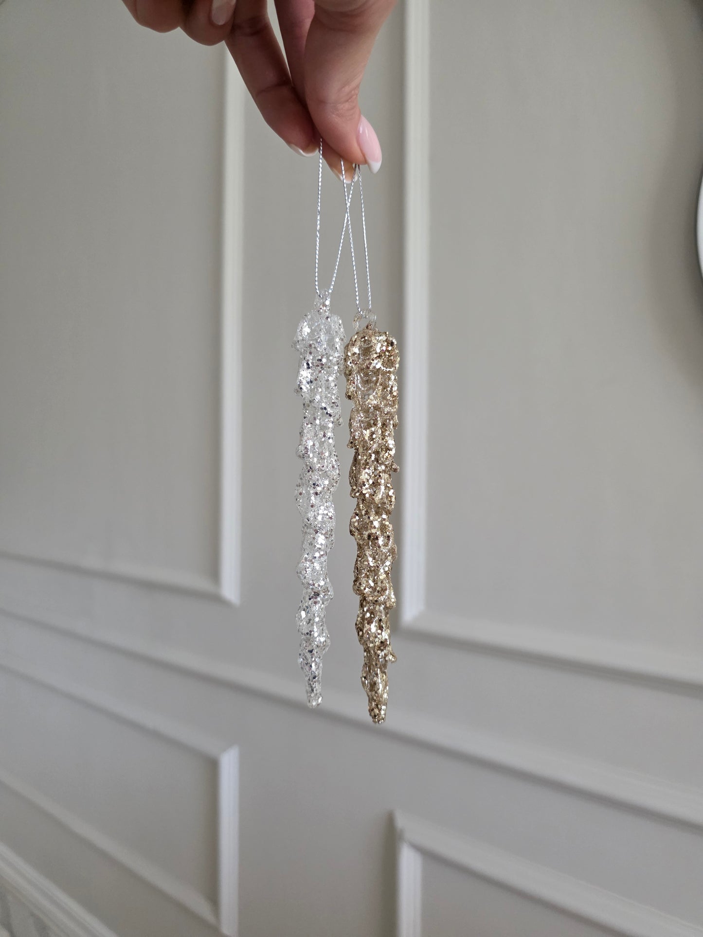 Hänge Istapp
15 cm Silver