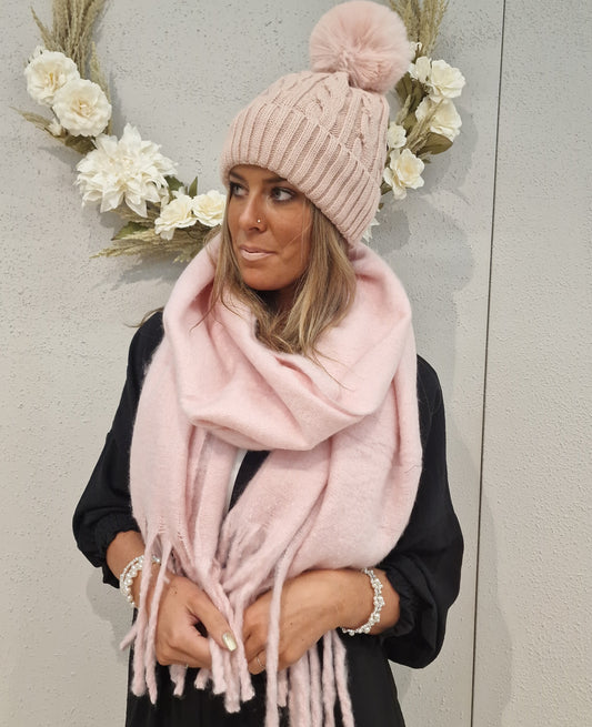 Halsduk Fransar Rosa