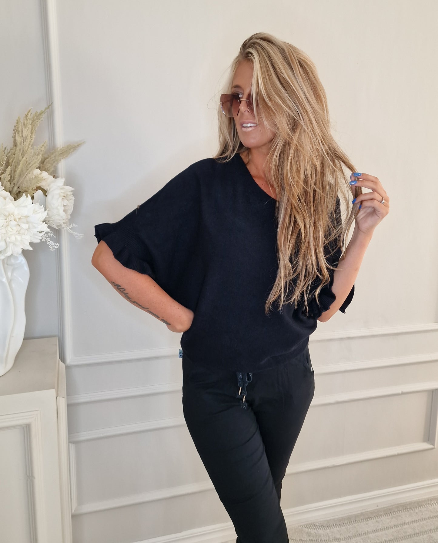 Topp Sienna Svart