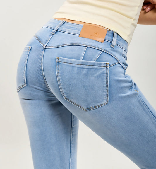 Toxik superstretchiga push-up joggingjeans