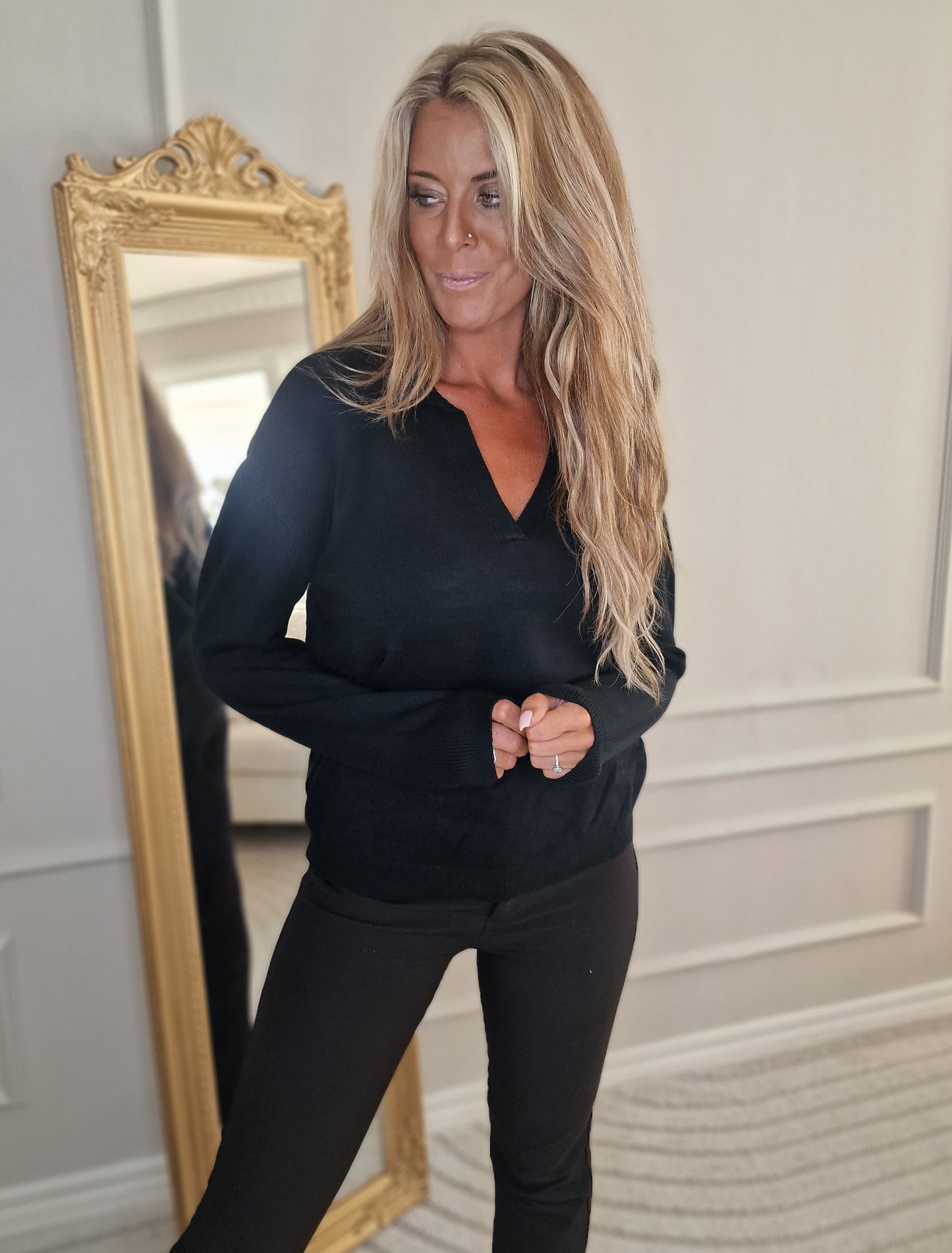 Tröja Elsa Svart