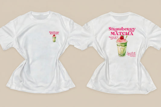 Trendig bomulls-t-shirt Strawberry