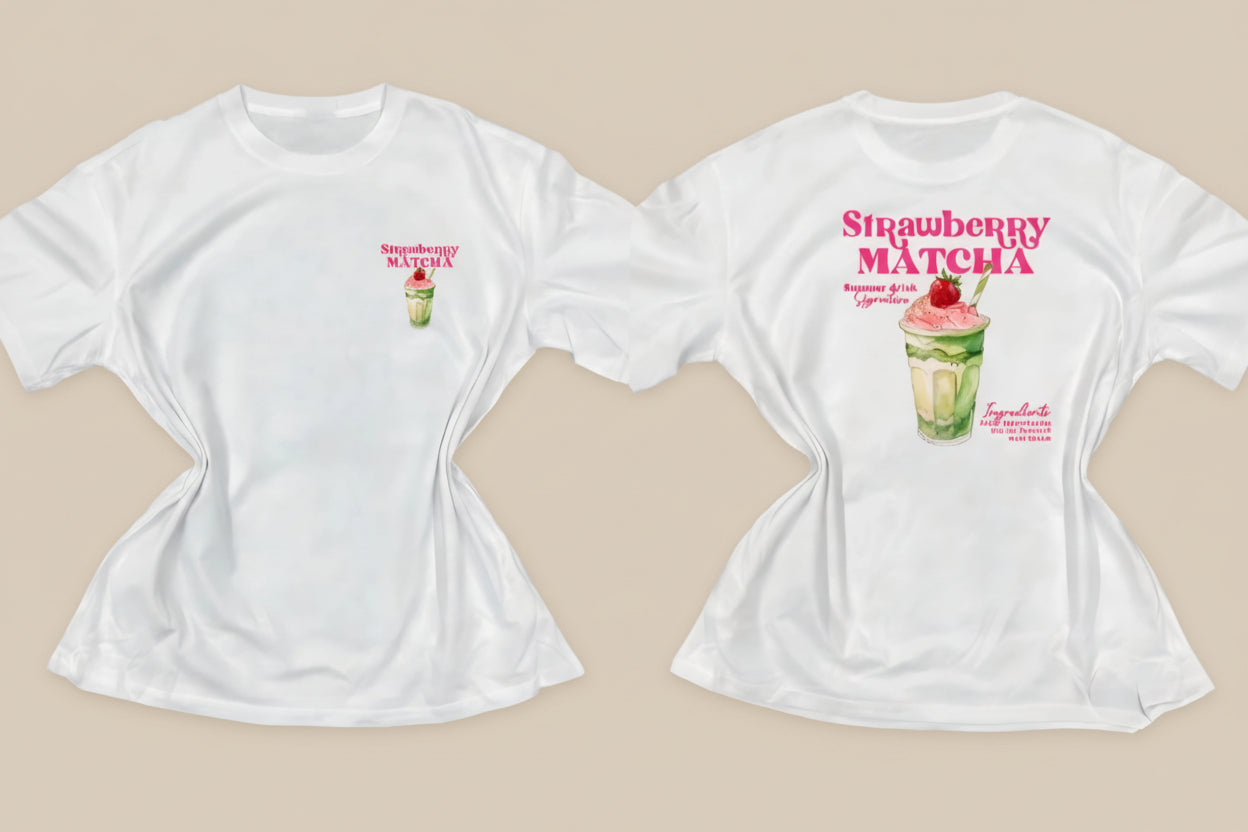 Trendig bomulls-t-shirt Strawberry