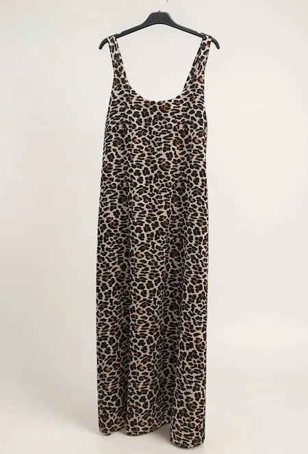 Leopard klänning