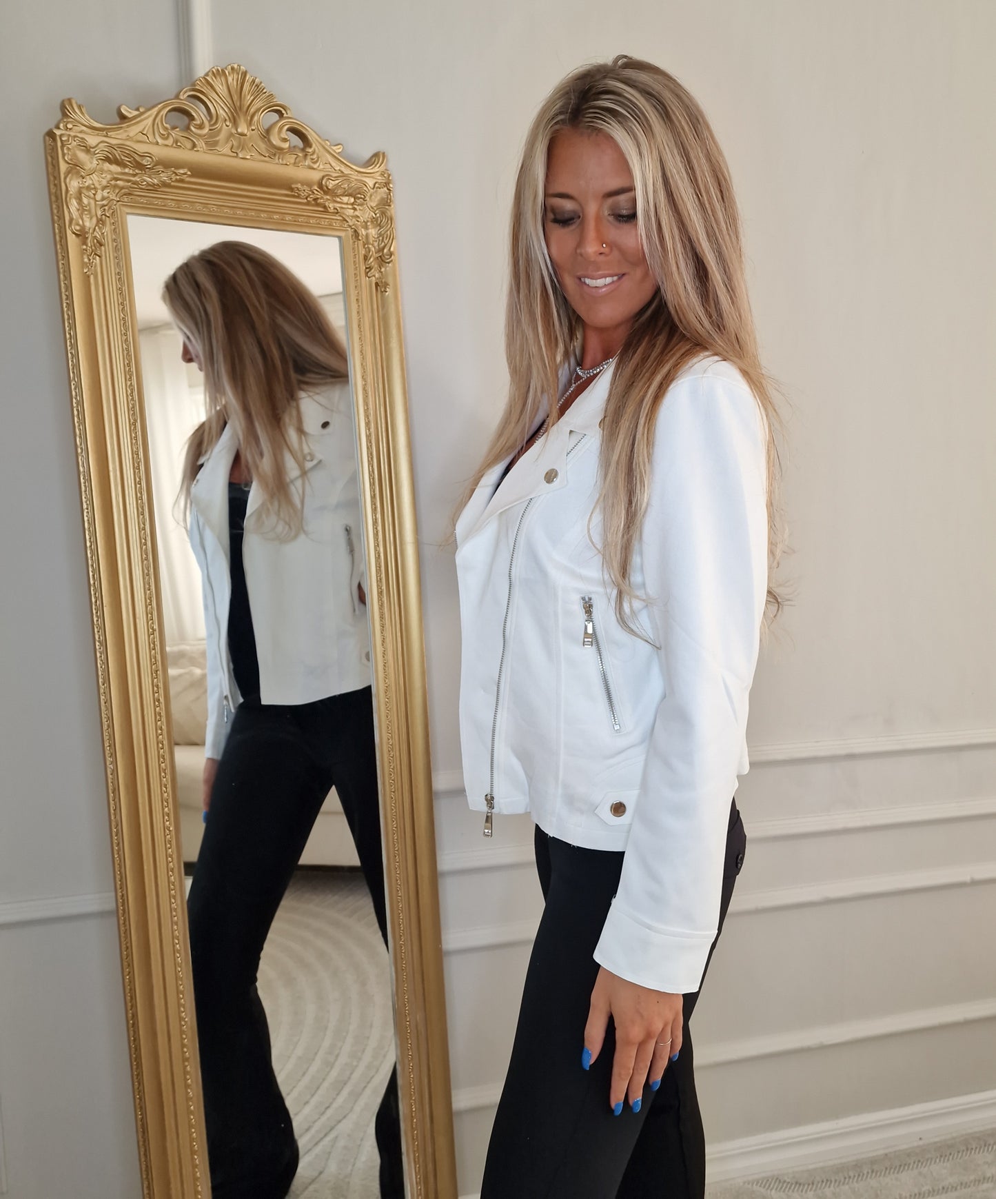 Perfecto mocka JACKET VIT