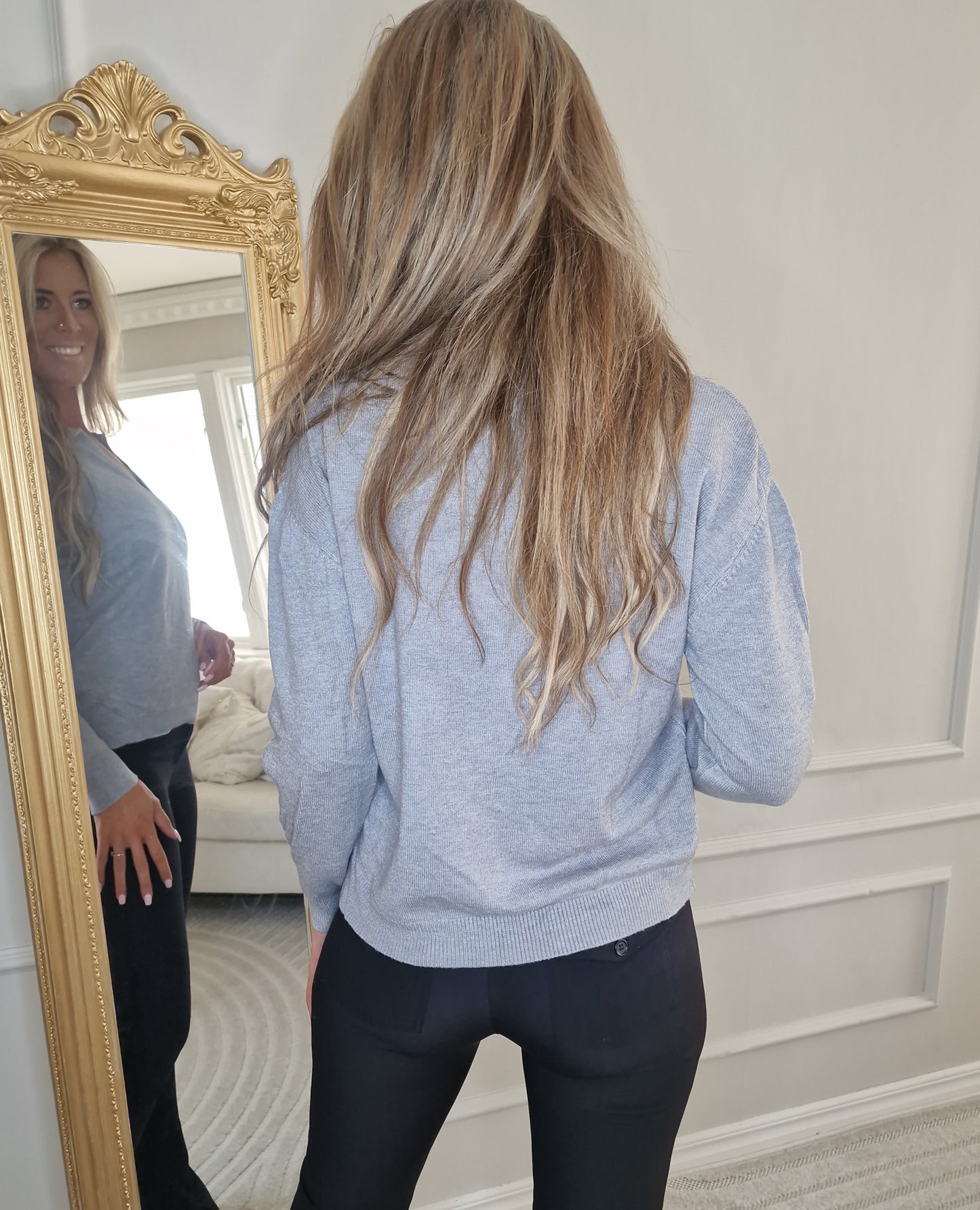 Tröja Elsa Grå