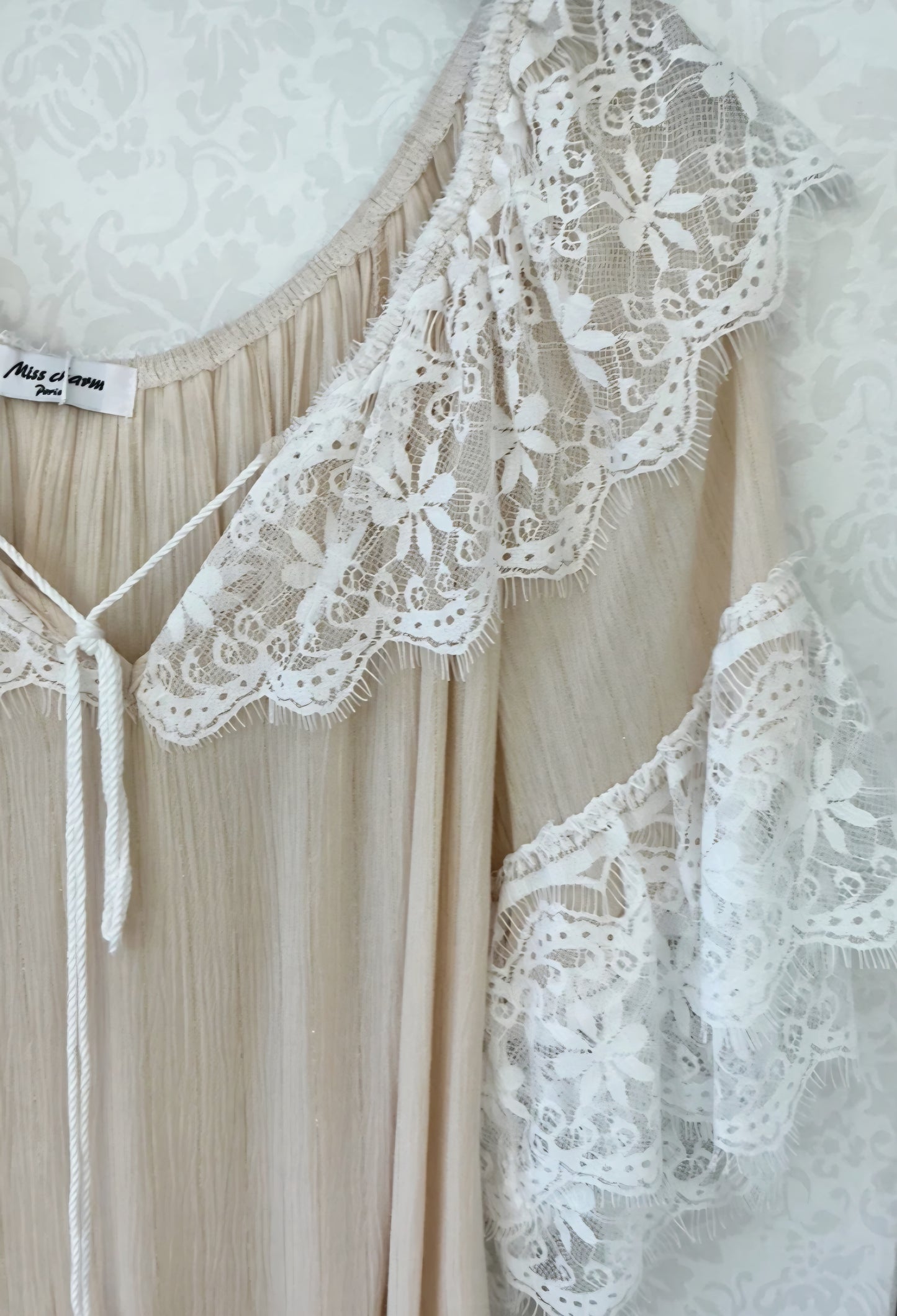 Chic topp Beige