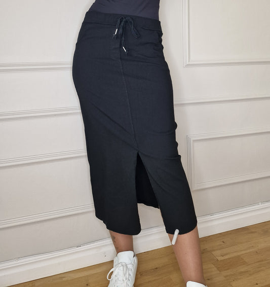Miracle Skirt Long Black