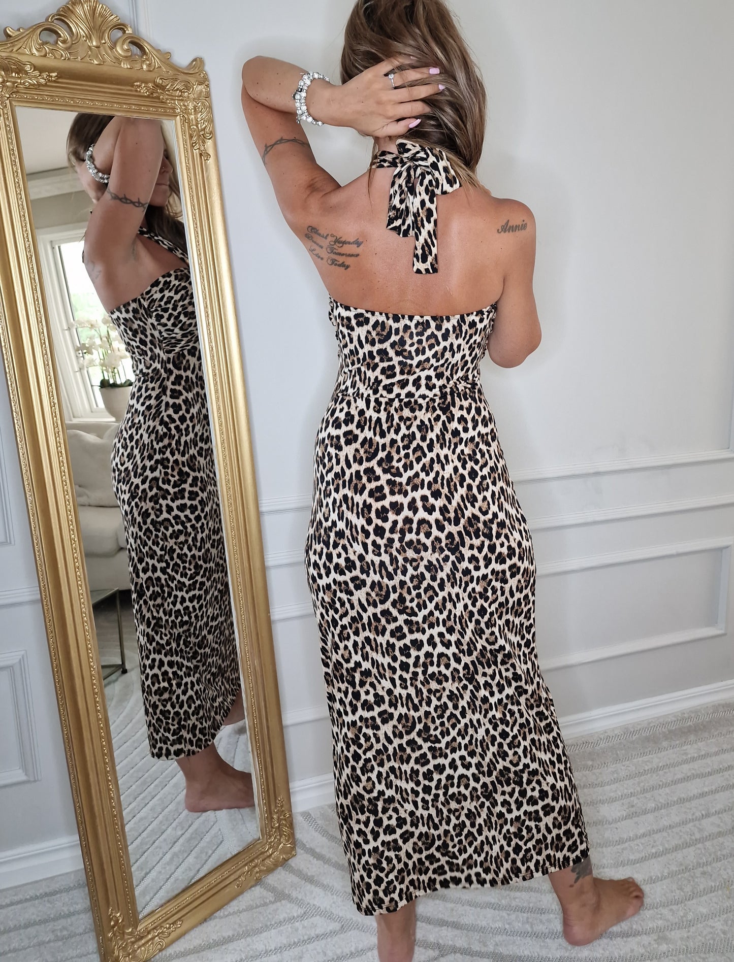 Klänning Vera Leopard