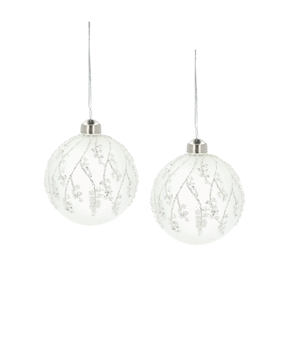 Julkulor Frosty 2-pack, 10 cm