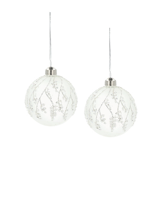 Julkulor Frosty 4-pack 8cm