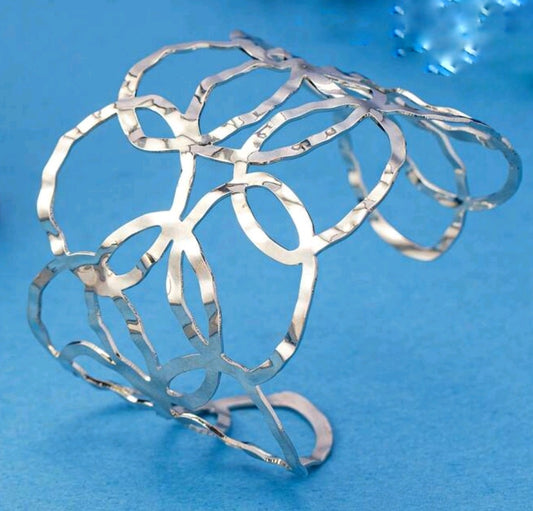 Armband silver ringar