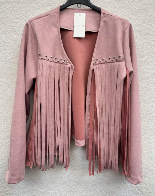Jacka Pink fransar