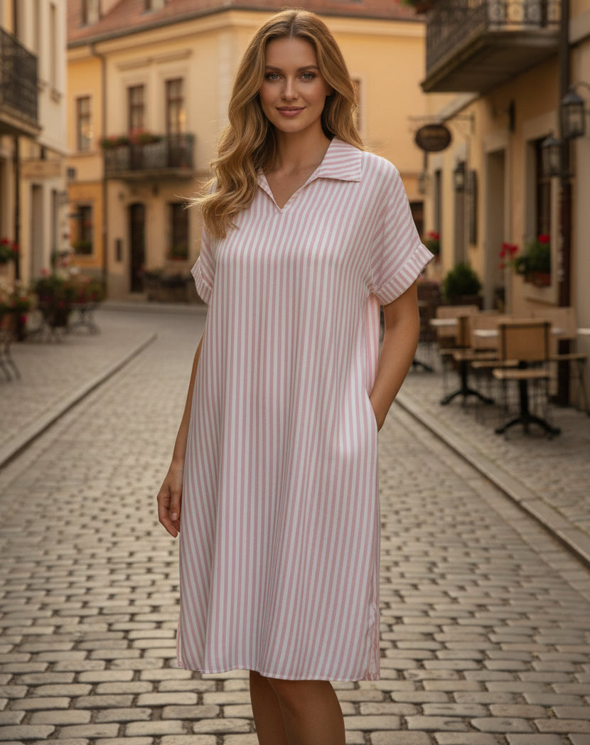 RANDIG KLÄNNING Rosa