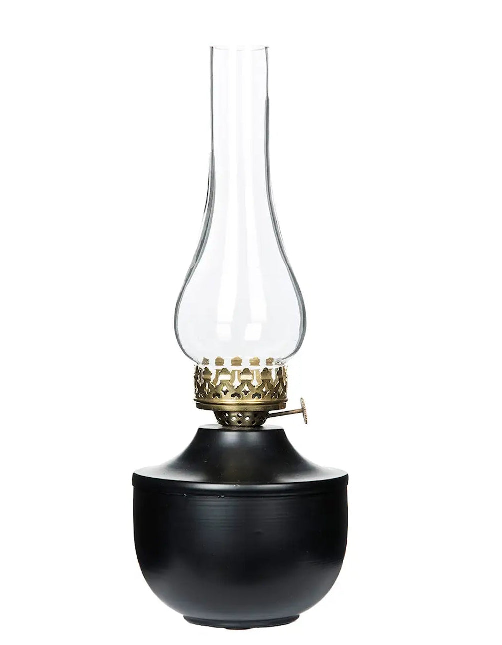 Värmeljuslykta Juno Emalj Svart
34 cm