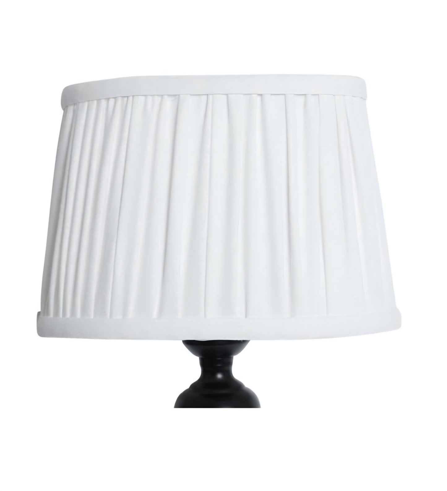 Lampskärm Bell oval 19x23x16cm Vit