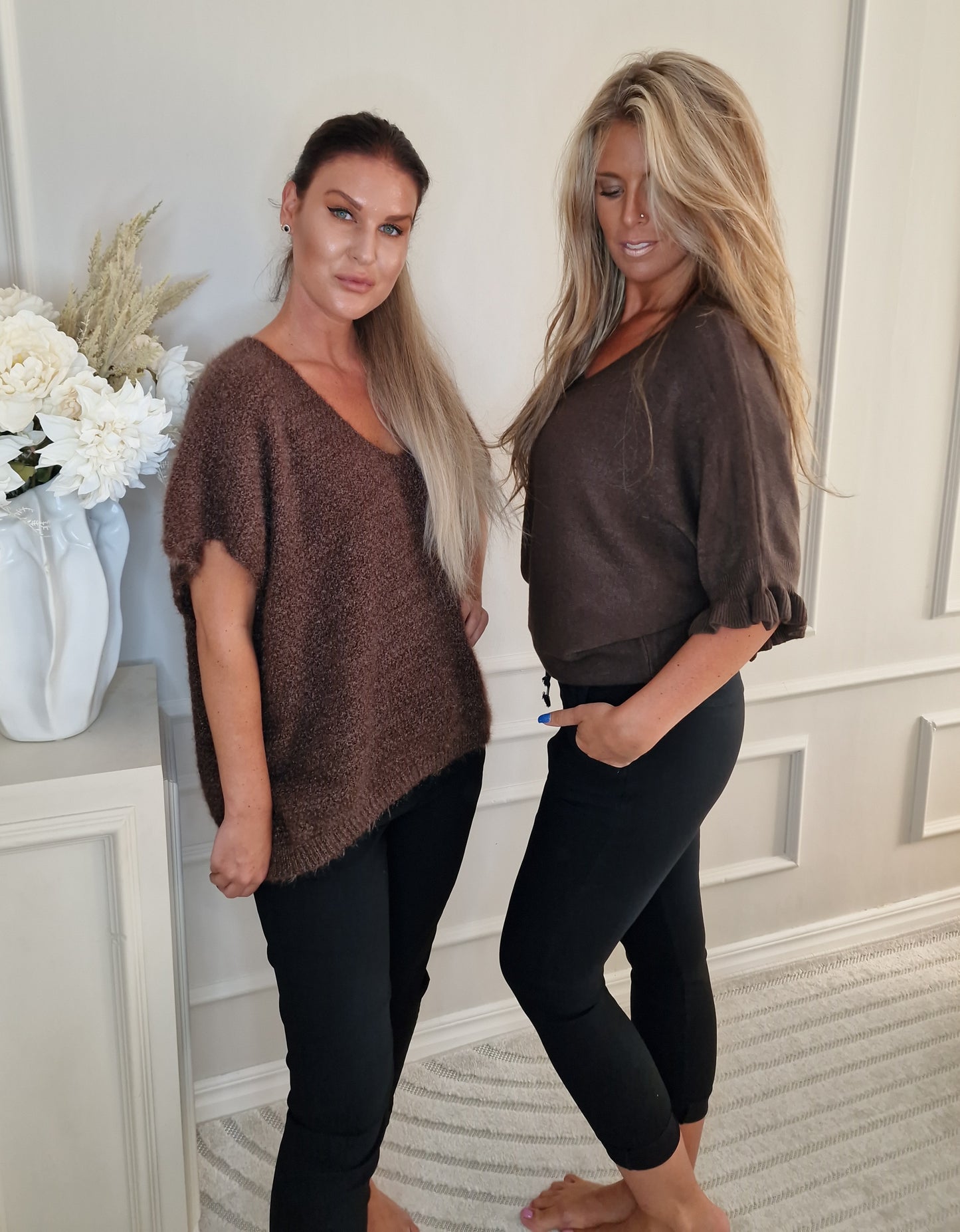 Topp Sienna Brun
