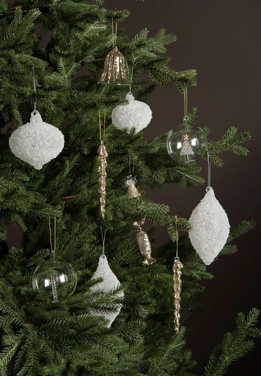 Hänge Istapp
15 cm Guld