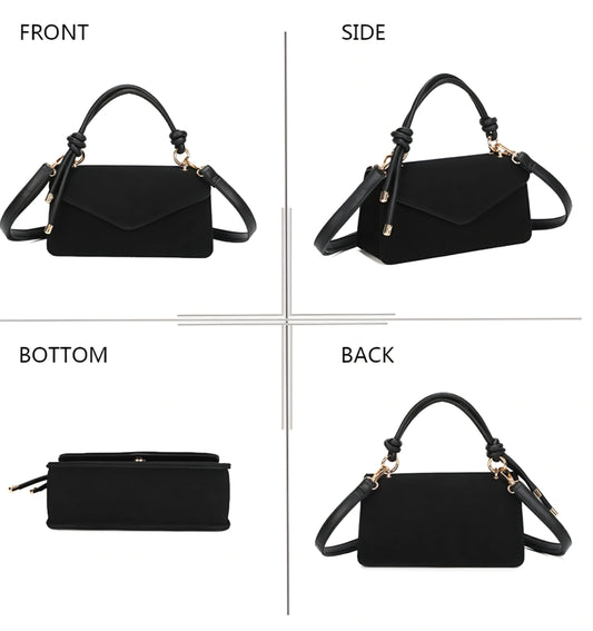 Gallantry mockahandväska Svart