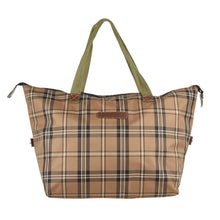Load image into Gallery viewer, Bag BOZZINI Brown-Checkered with handle
