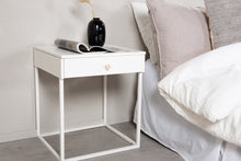 Load image into Gallery viewer, Bedside table BAKAL 41x43 White
